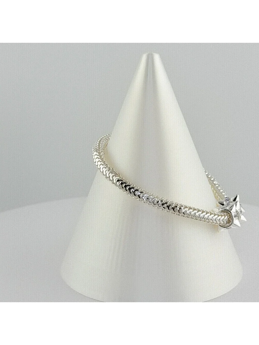 Bomb Party Single Stack Bracelet - on Silver Plating #146